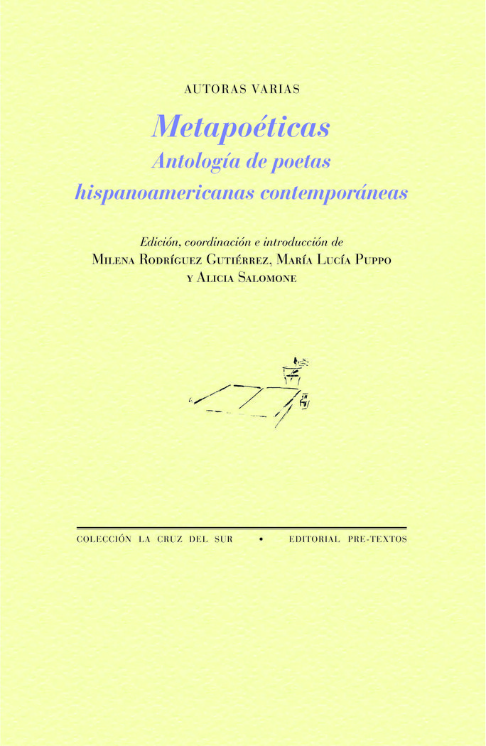 Metapoéticas   «Antología de poetas hispanoamericanas contemporáneas»