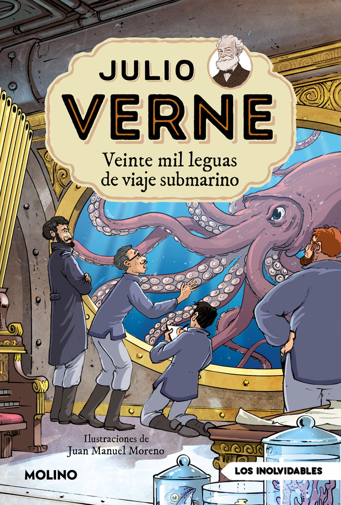 Julio Verne - Veinte mil leguas de viaje submarino (edición actualizada, ilustrada y adaptada) (9788427243569)