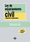 Ley de Enjuiciamiento Civil y legislación complementaria (9788430971787)