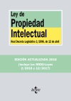 Ley de Propiedad Intelectual «Real Decreto Legislativo 1/1996, de 12 de abril, y Real Decreto-ley 12/2017, de 3 de julio» (9788430974450)