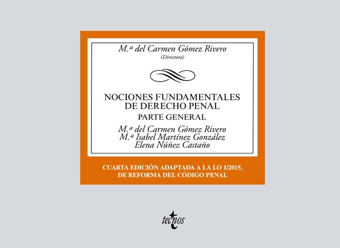 018 NOCIONES FUNDAMENTALES DE DERECHO PENAL PARTE GENERAL