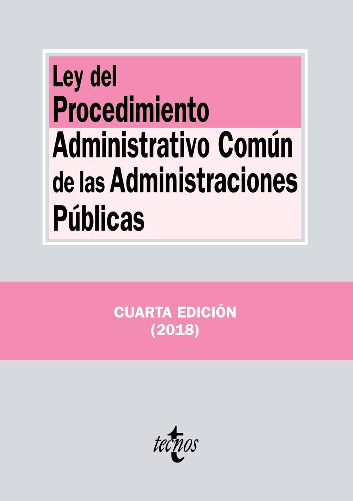 Ley del Procedimiento Administrativo Común de las Administraciones Públicas (9788430975501)