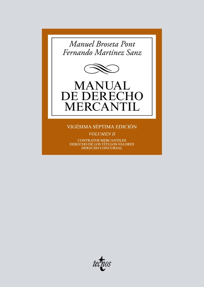 9Manual de Derecho Mercantil
