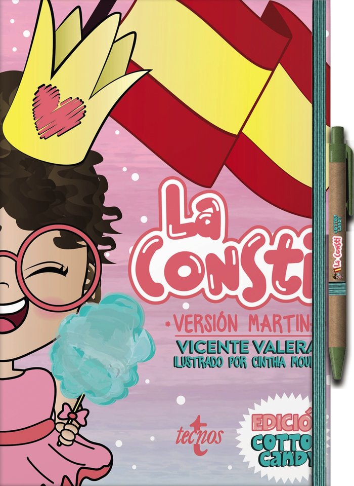 La Consti Versión Martina. Edición Cotton Candy   «La Constitución Española, 1978. Texto normativo» (9788430989867)