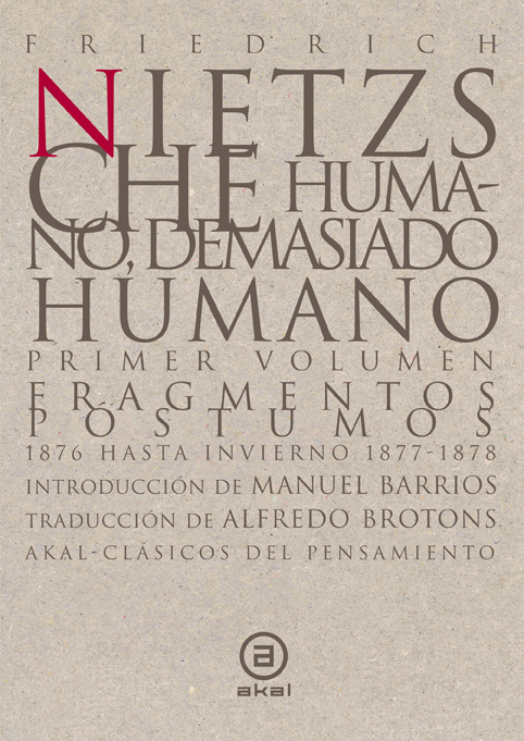 Humano, demasiado humano (2 volúmenes) (9788446007364)
