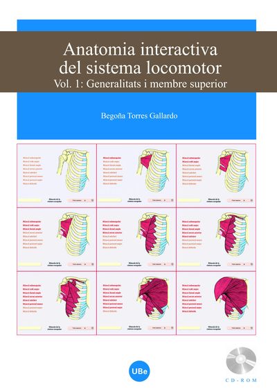 Anatomia interactiva del sistema locomotor. Volum I: Generalitats i membre superior. (CD-ROM + Folle (9788447533367)