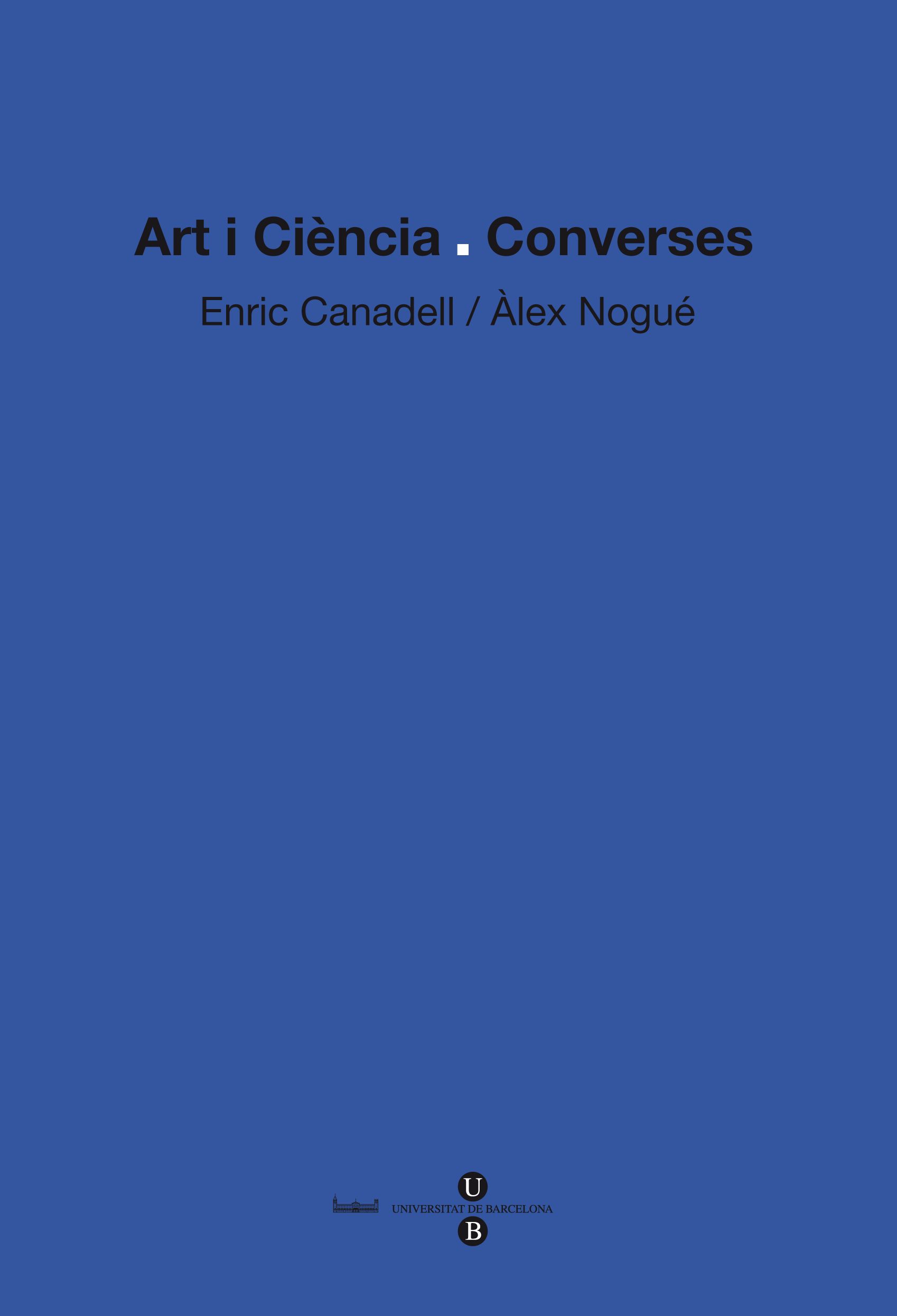 Art i ciència: converses (9788447534531)