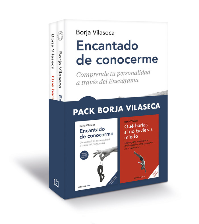 Pack Borja Vilaseca (contiene: Encantado de conocerme - Qué harías si no tuvieras miedo)