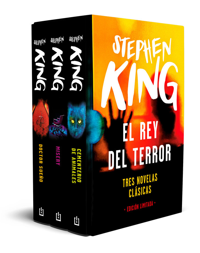 Estuche Stephen King. El rey del terror. Tres novelas clásicas «Edicion limitada»