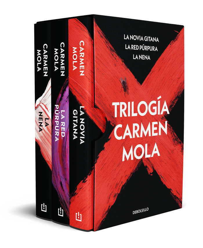 Trilogía Carmen Mola (pack con: La novia gitana - La red púrpura - La Nena)