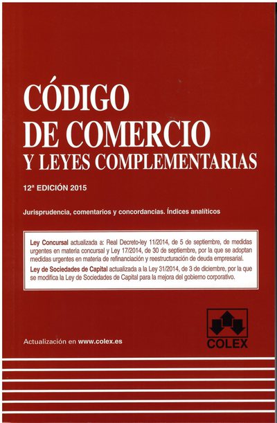 CODIGO DE COMERCIO,12ª EDICION (9788483424803)