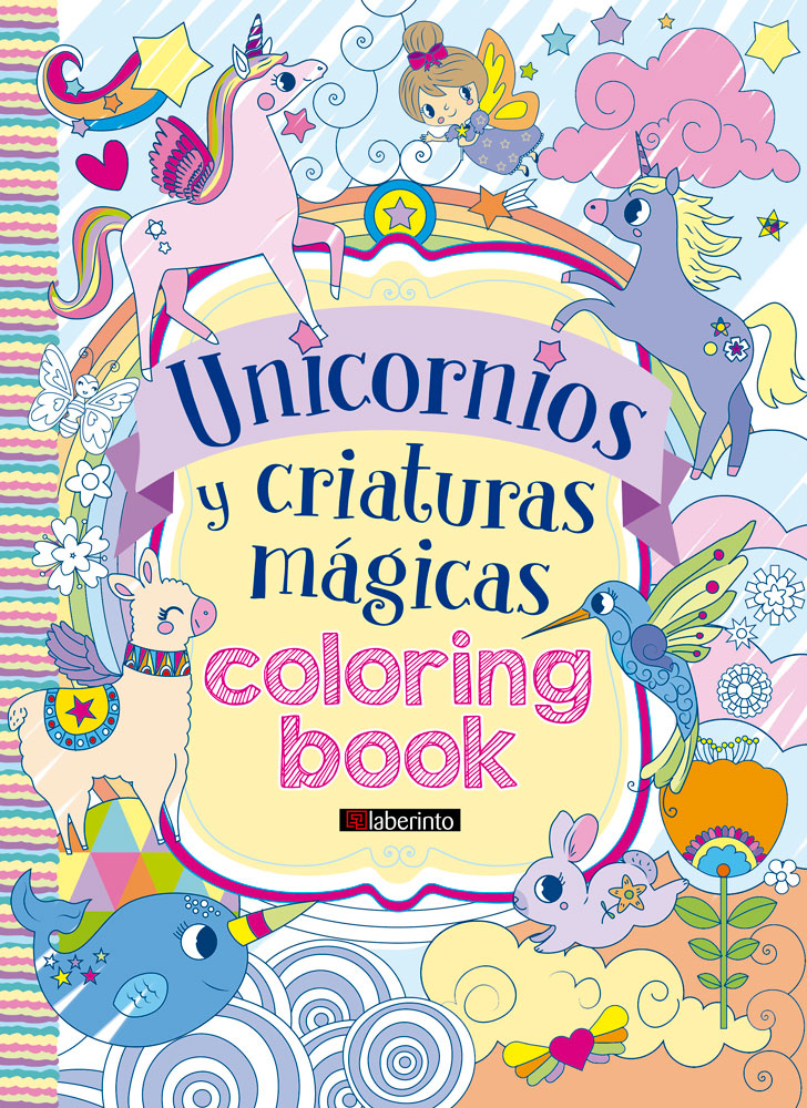 Unicornios y criaturas mágicas   «Coloring book»