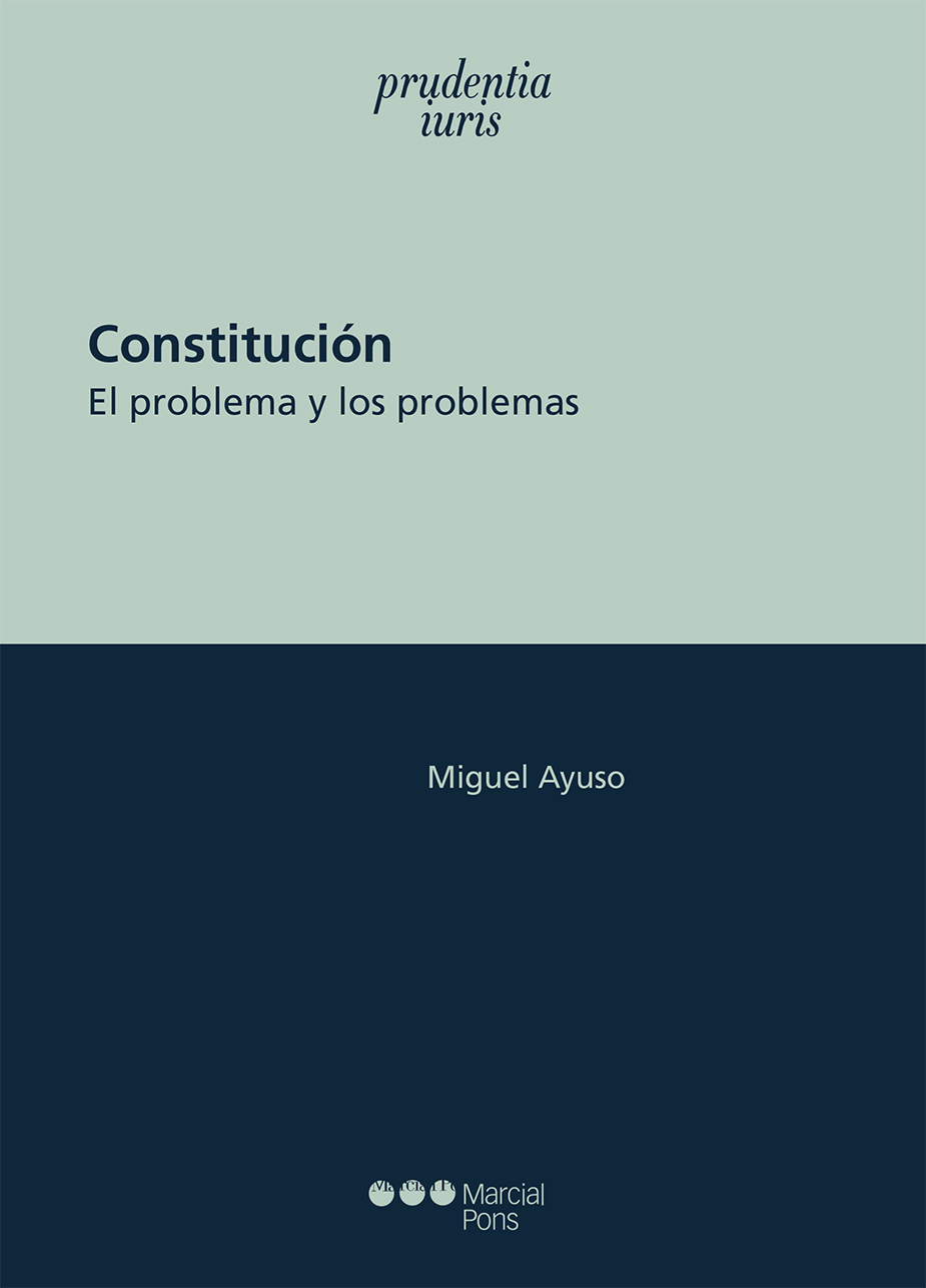 Constitución   «El problema y los problemas» (9788491230724)