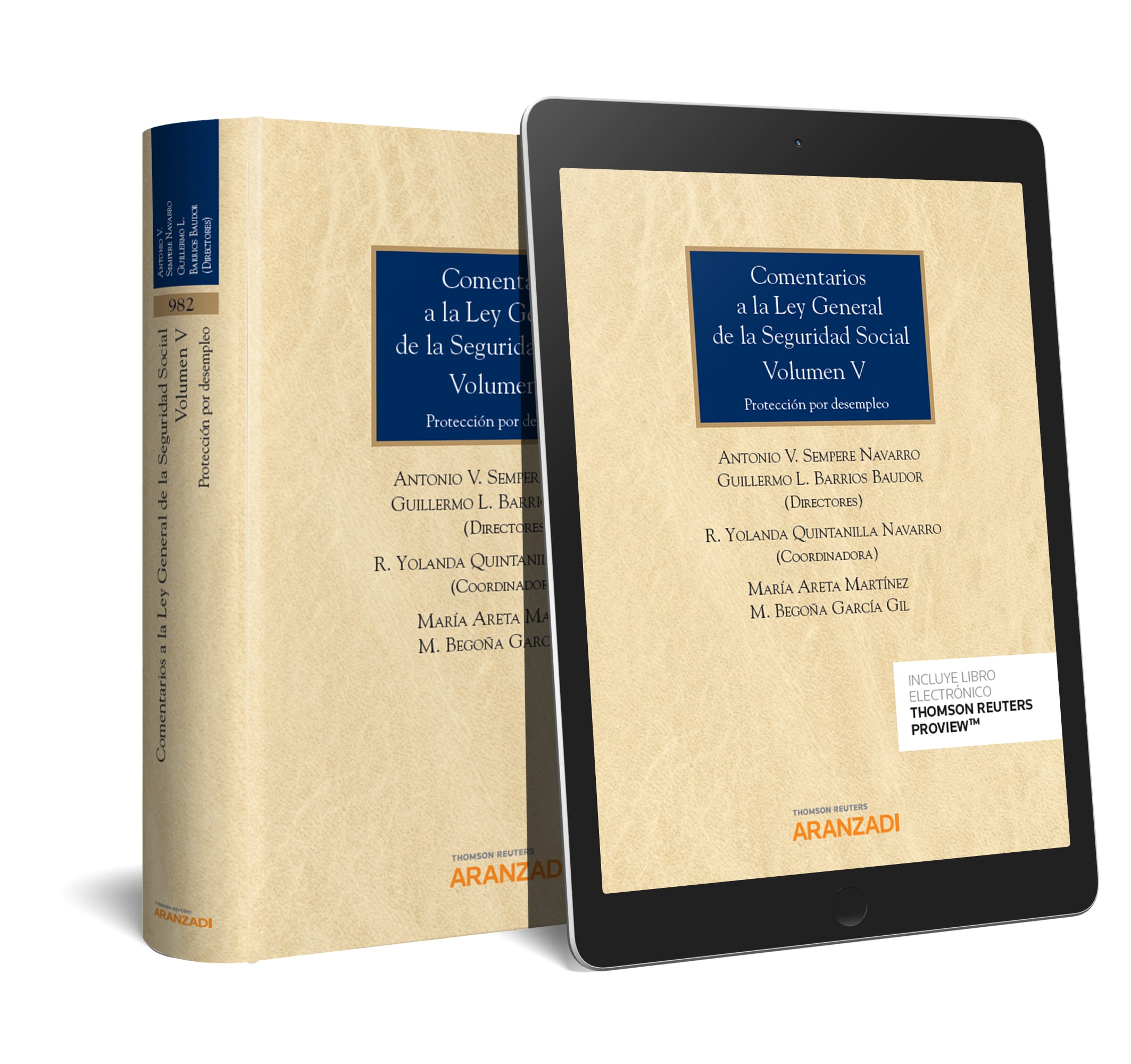 Comentarios a la Ley General de la Seguridad Social (Volumen V) (Papel + e-book)   «Protección por desempleo» (9788491525844)