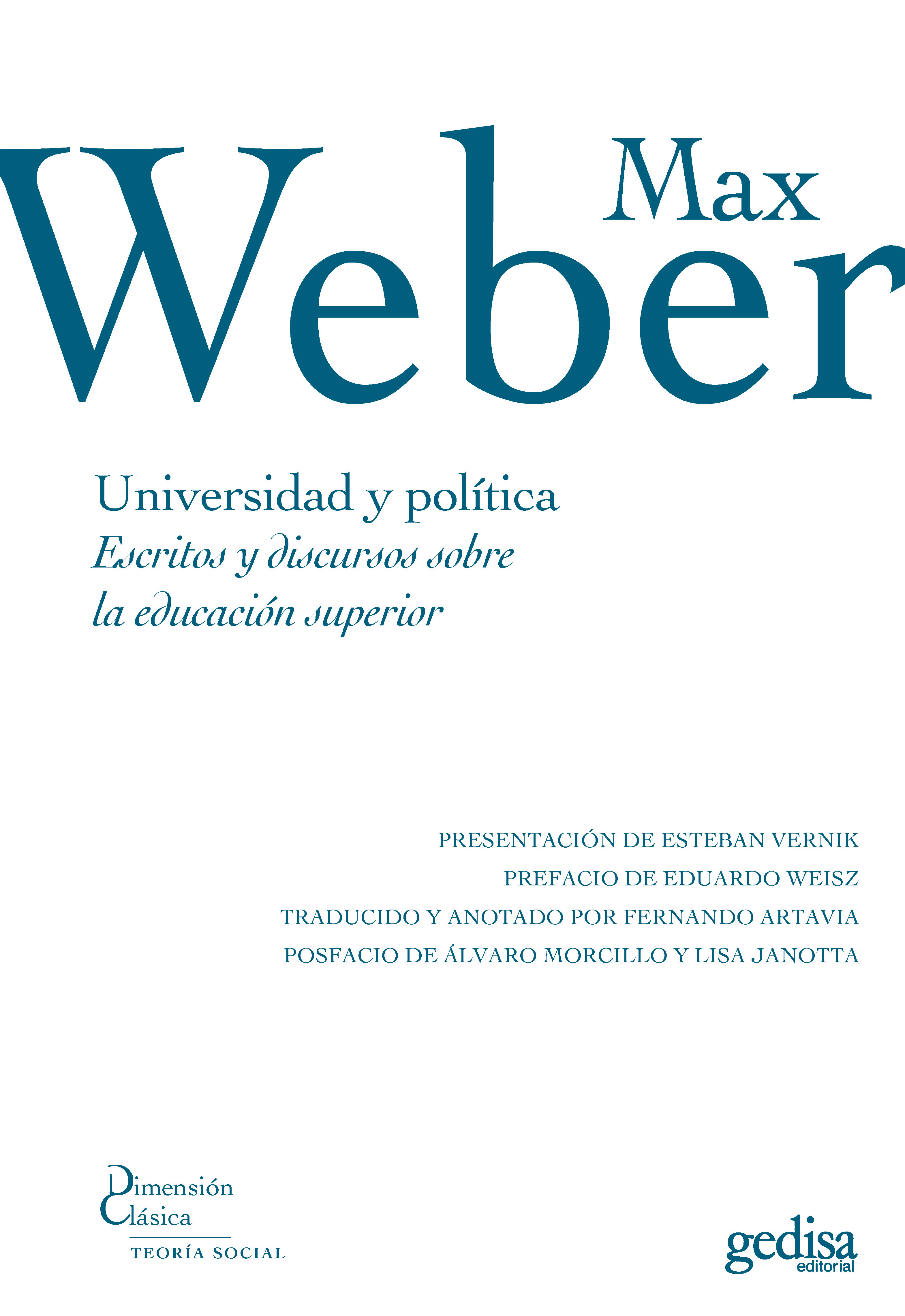 Universidad y política   «Escritos y discursos sobre la educación superior» (9788497842648)