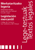 MERKATARITZAKO LEGERIA/LEGISLACIÓN MERCANTIL