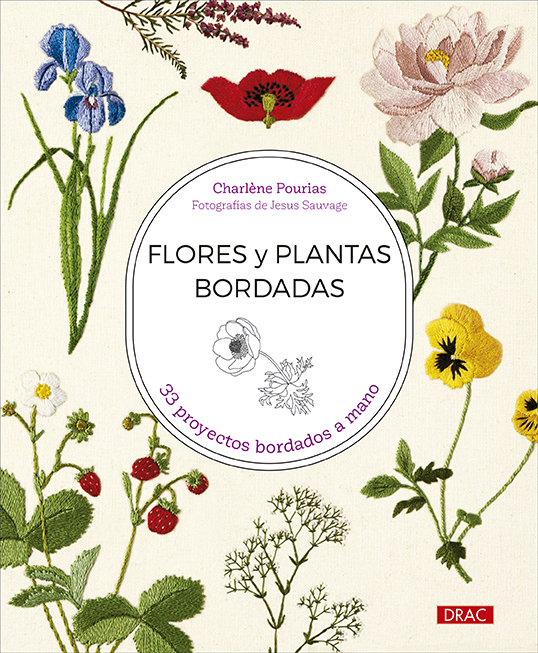 Flores y plantas bordadas   «33 proyectos bordados a mano» (9788498747386)