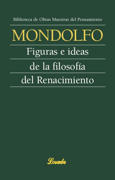 FIGURAS E IDEAS DE FILOSOFIA DEL RENACIM