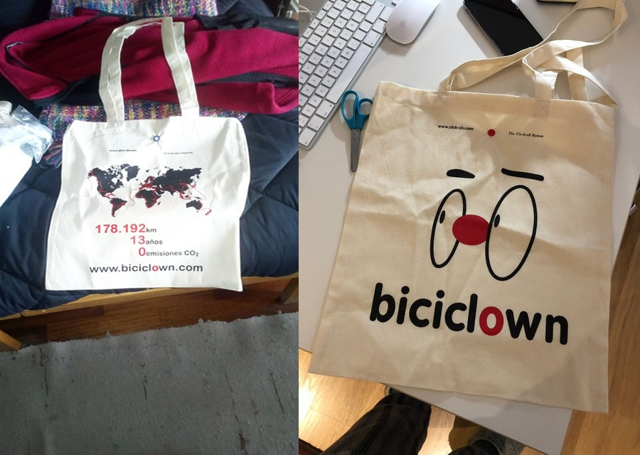 Bolsa
Biciclown