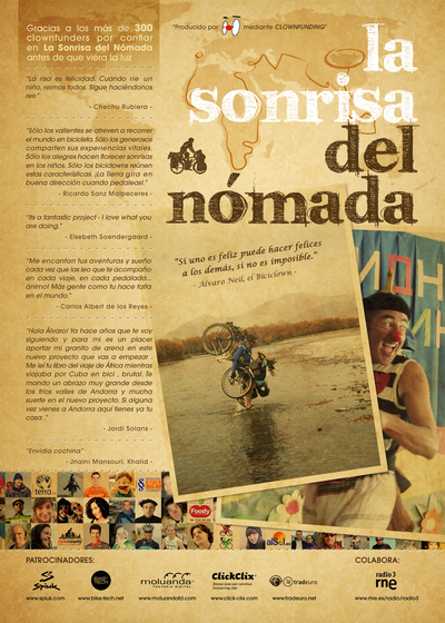 La sonrisa del nómada (DVD) [Álvaro Neil, el Biciclown] (DVD112)