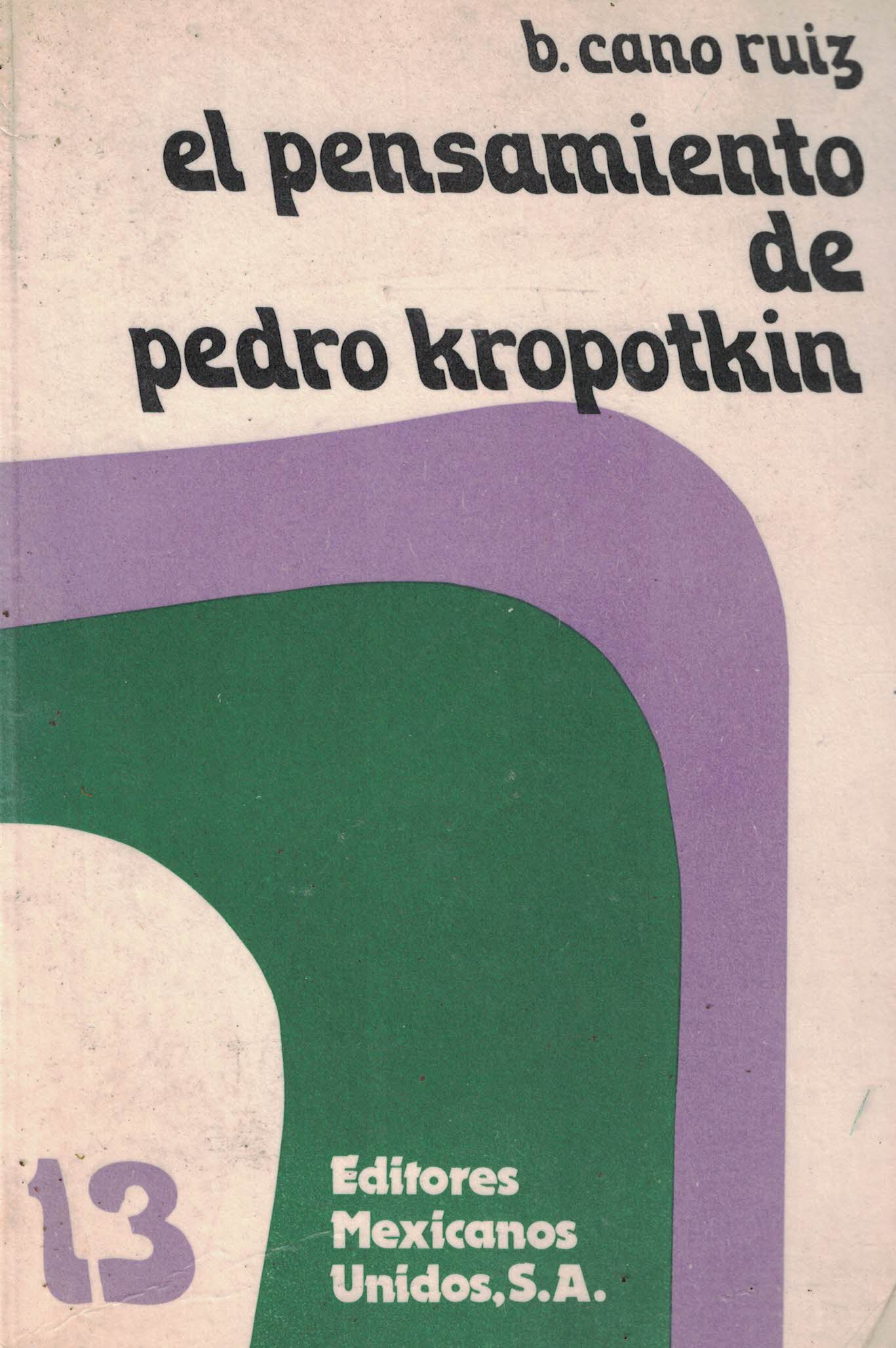 El pensamiento de Pedro Kropotkin (PAQ82794826)
