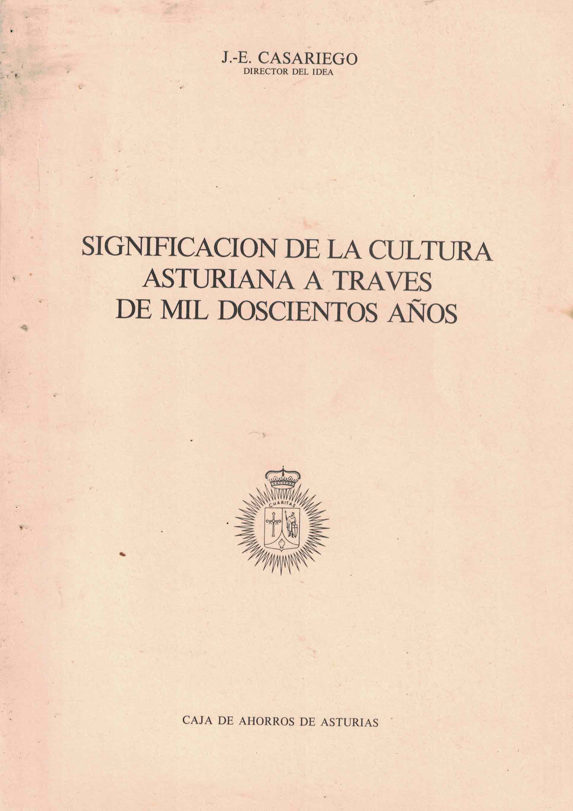 Significación de la cultura asturiana a través de mil doscientos años (PAQ9788450030952)