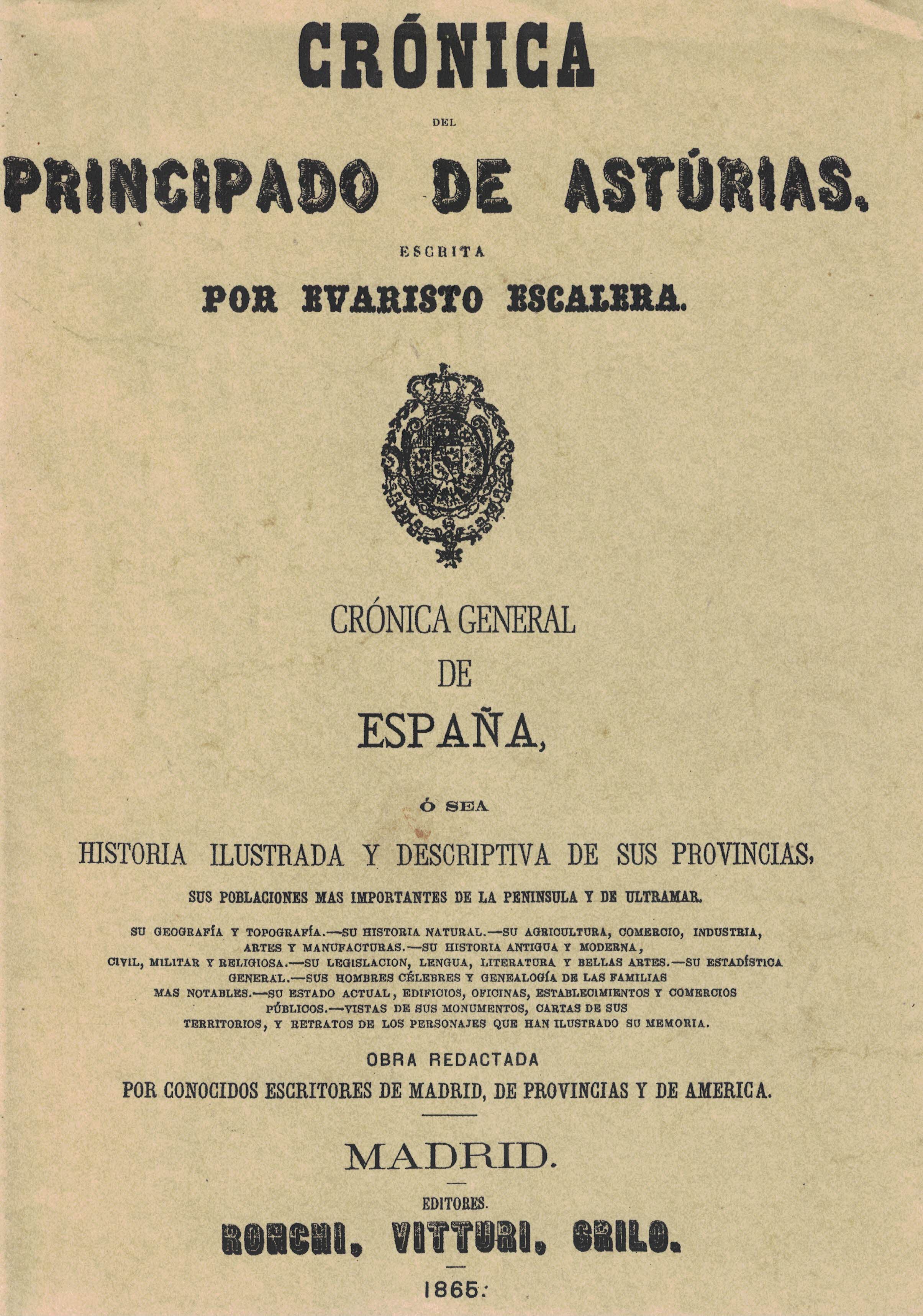 Crónica del Principado de Asturias